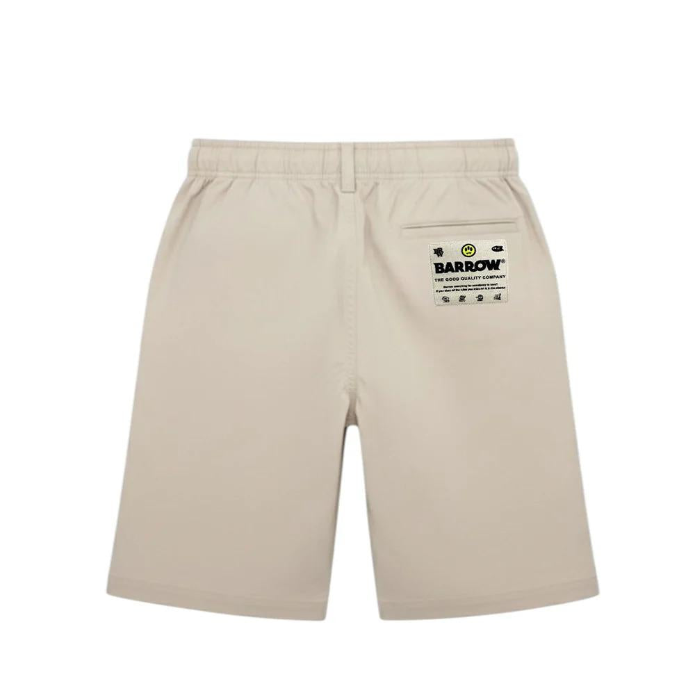 Barrow Bermuda Sabbia Con Logo Per Bambino S6BKJUBE103-092 S6BKJUBE103 092 BARROW 