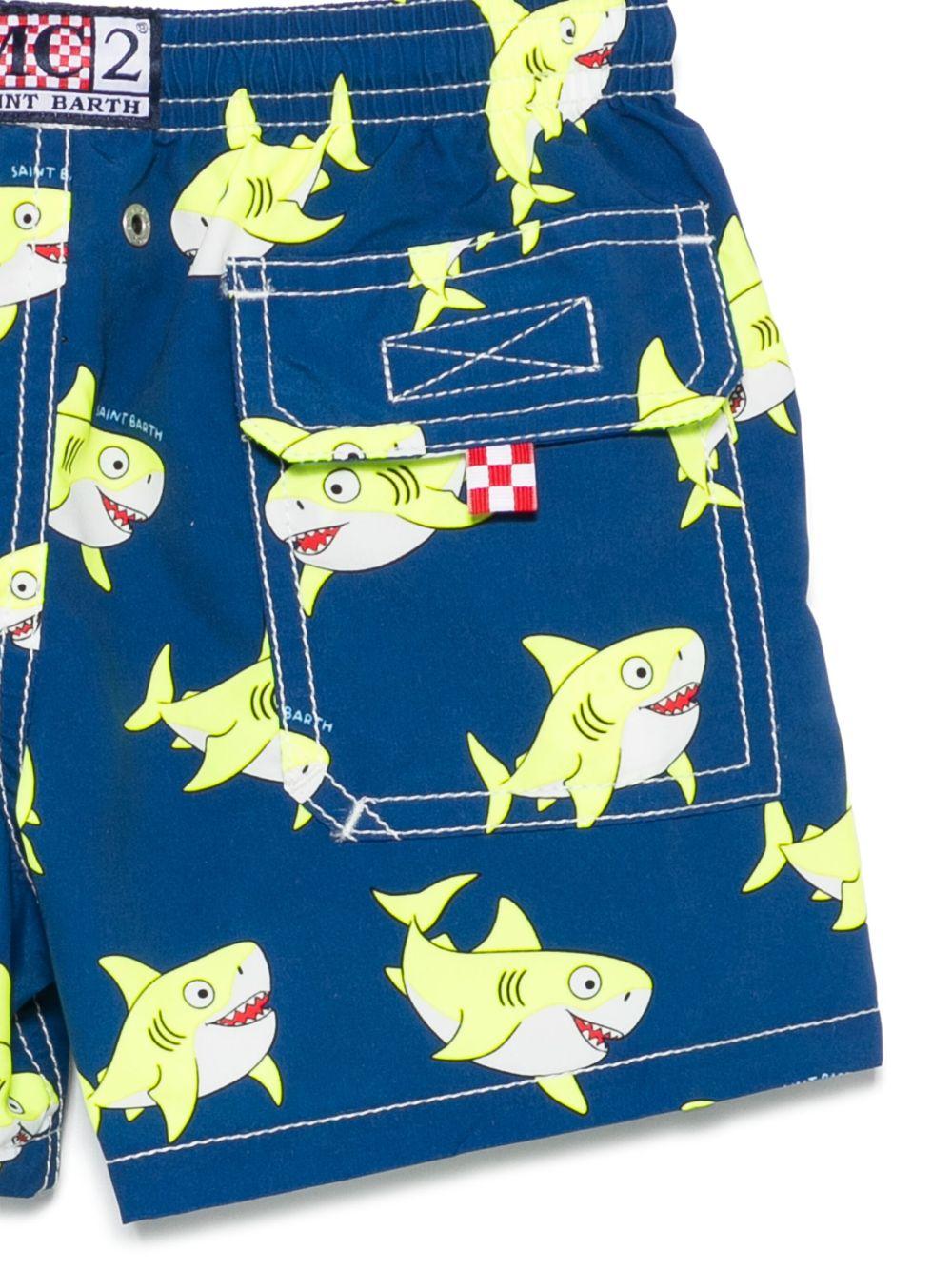 MC2 Saint Barth Kids Costume da bagno Jean Lighting blu JEA0004 03025H MC2 SAINT BARTH 