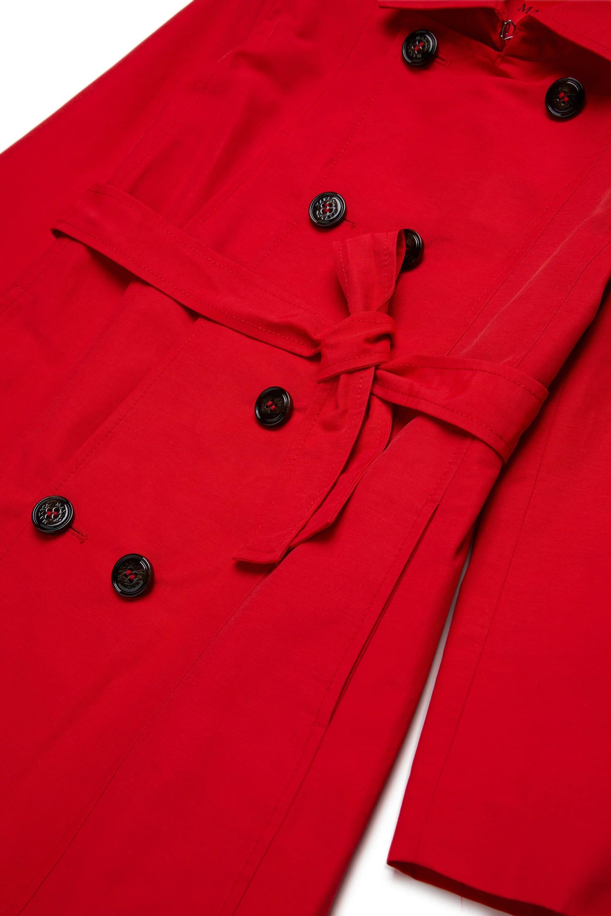 MAX&Co.<BR/>Trench in cotone tecnico rosso MX0011-MX003 MX400 MAX&CO KID 