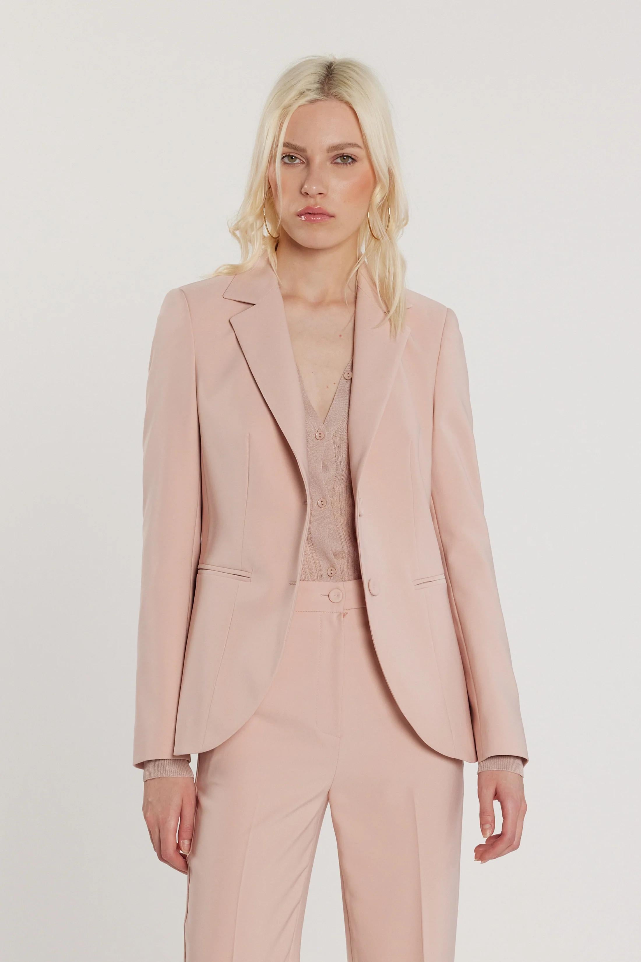 RELISH Giacca TOBITA maniche lunghe due bottoni con tasche filetto SILVER PEONY RDP2605006029 1489 RELISH 