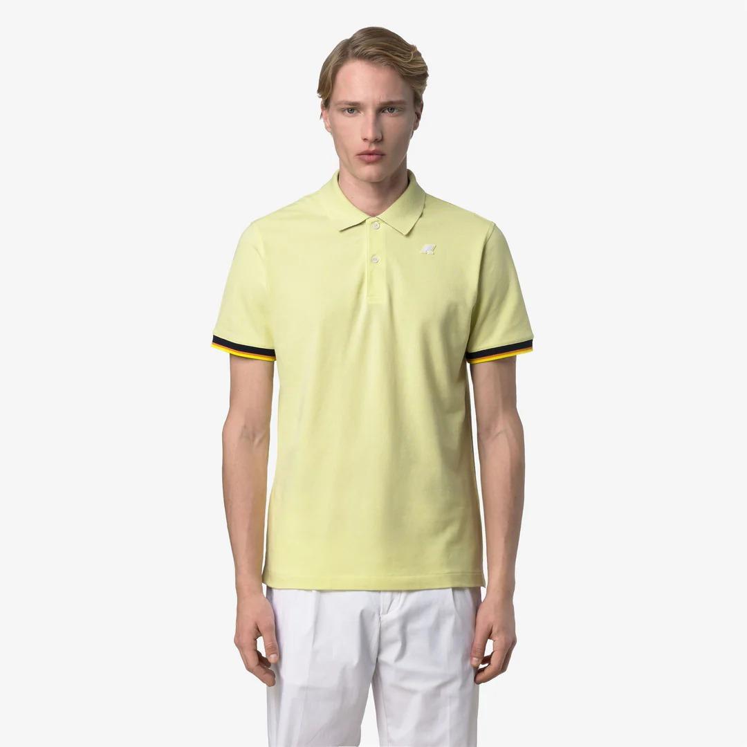 VINCENT PIQUE SLIM<BR/>YELLOW LIME K1125BW W0Z K-WAY 