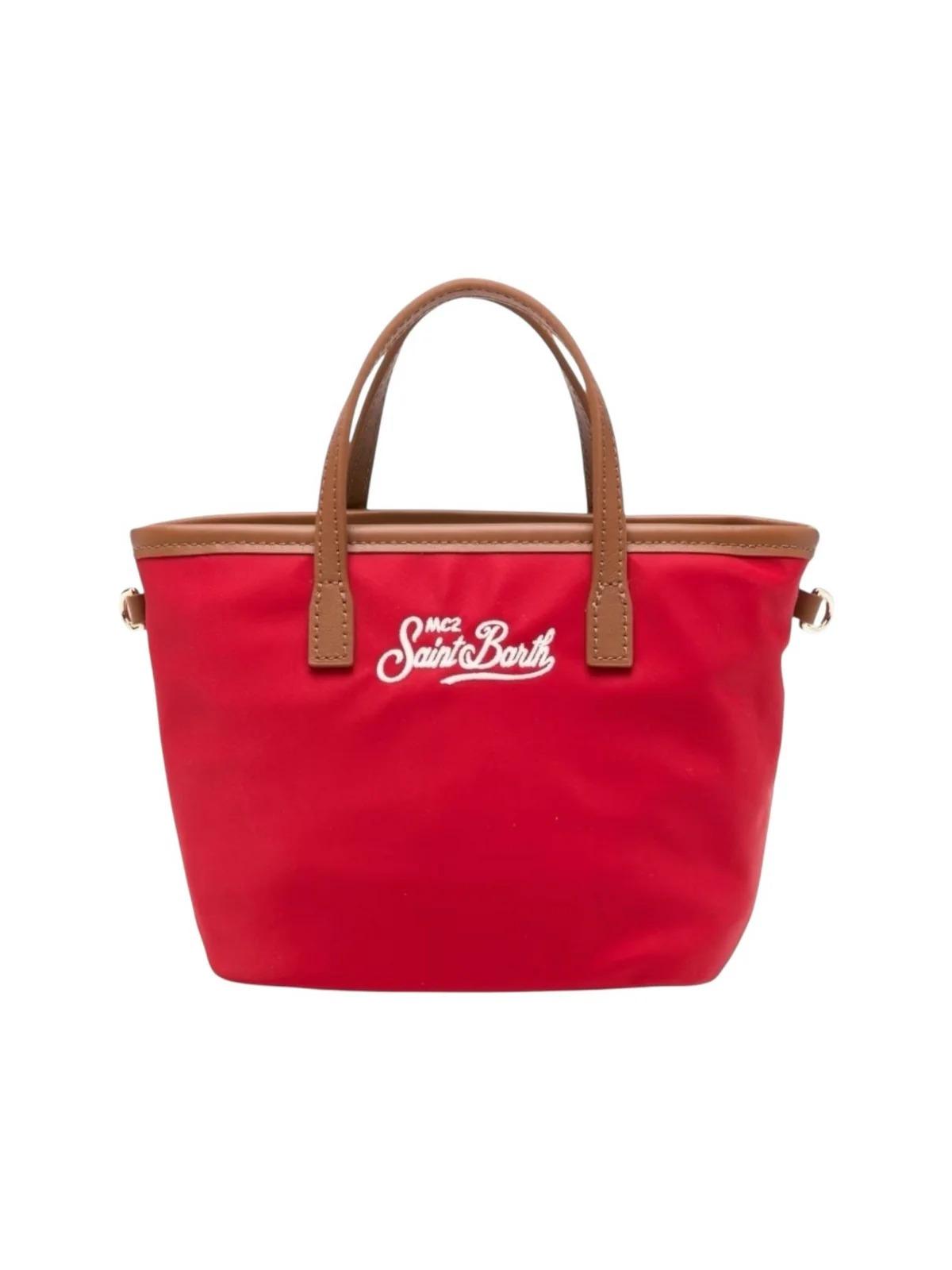 MC2 SAINT BARTH Borsa Donna CITY BAG MINI NYLON 01822L ROSSA CB0005 01822L MC2 SAINT BARTH 