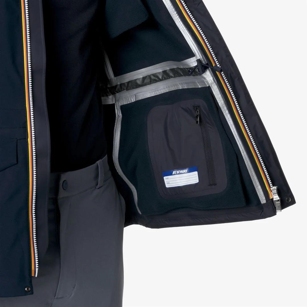 MANPHY BONDED<BR/>BLUE DEPTH-BLUE DEPTH K7126VW A2B K-WAY 