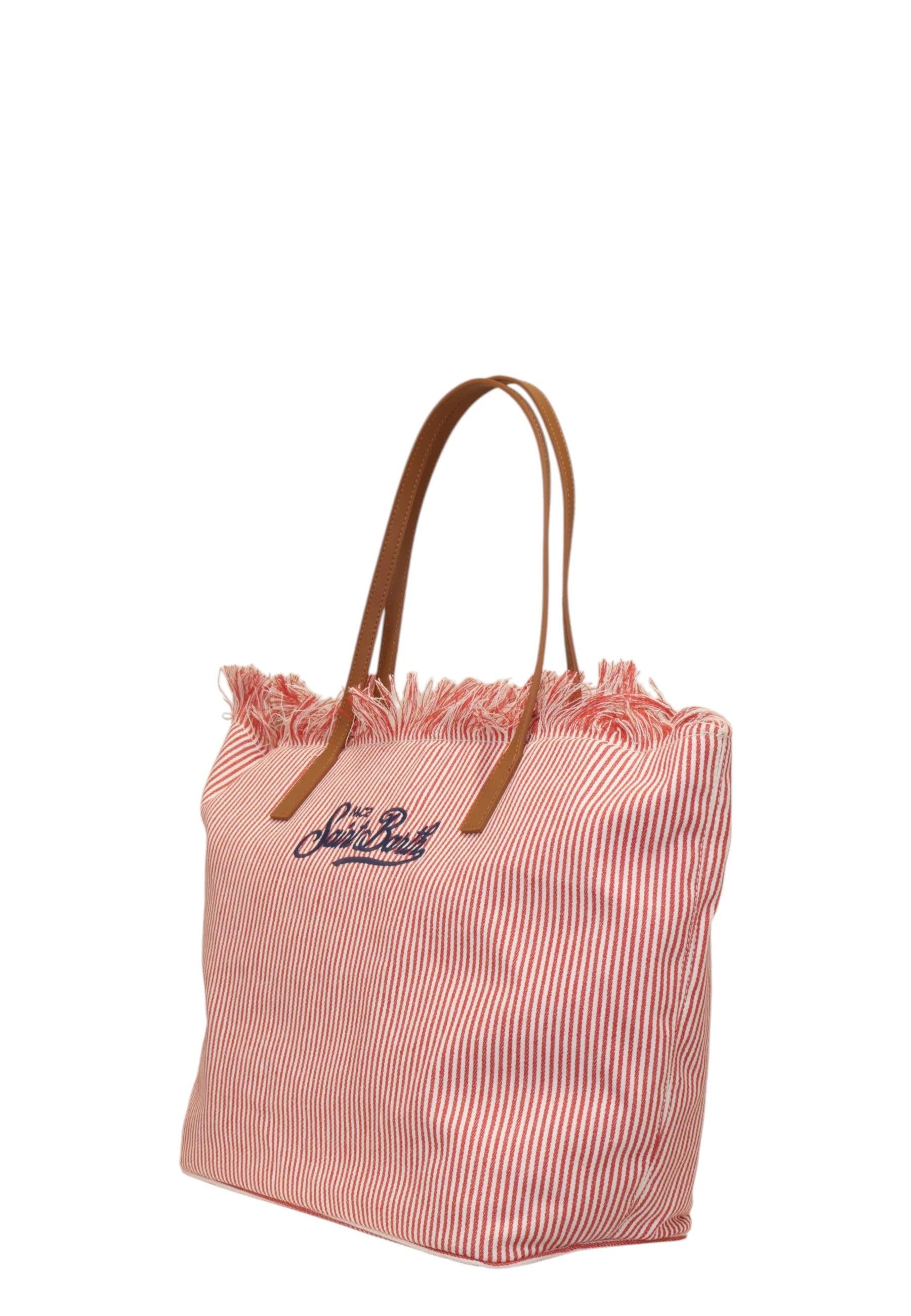 City bag fringe micro stripes CBF0001 01771L MC2 SAINT BARTH 