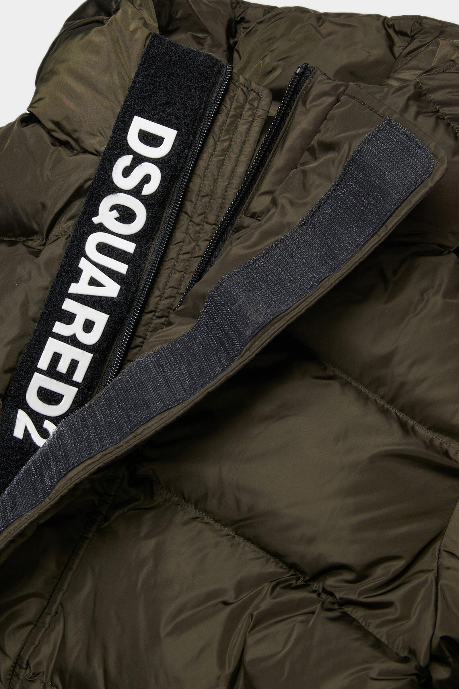 D2Kids Down Jacket verde DQ1090-D00BN DQ518 DSQUARED KID 