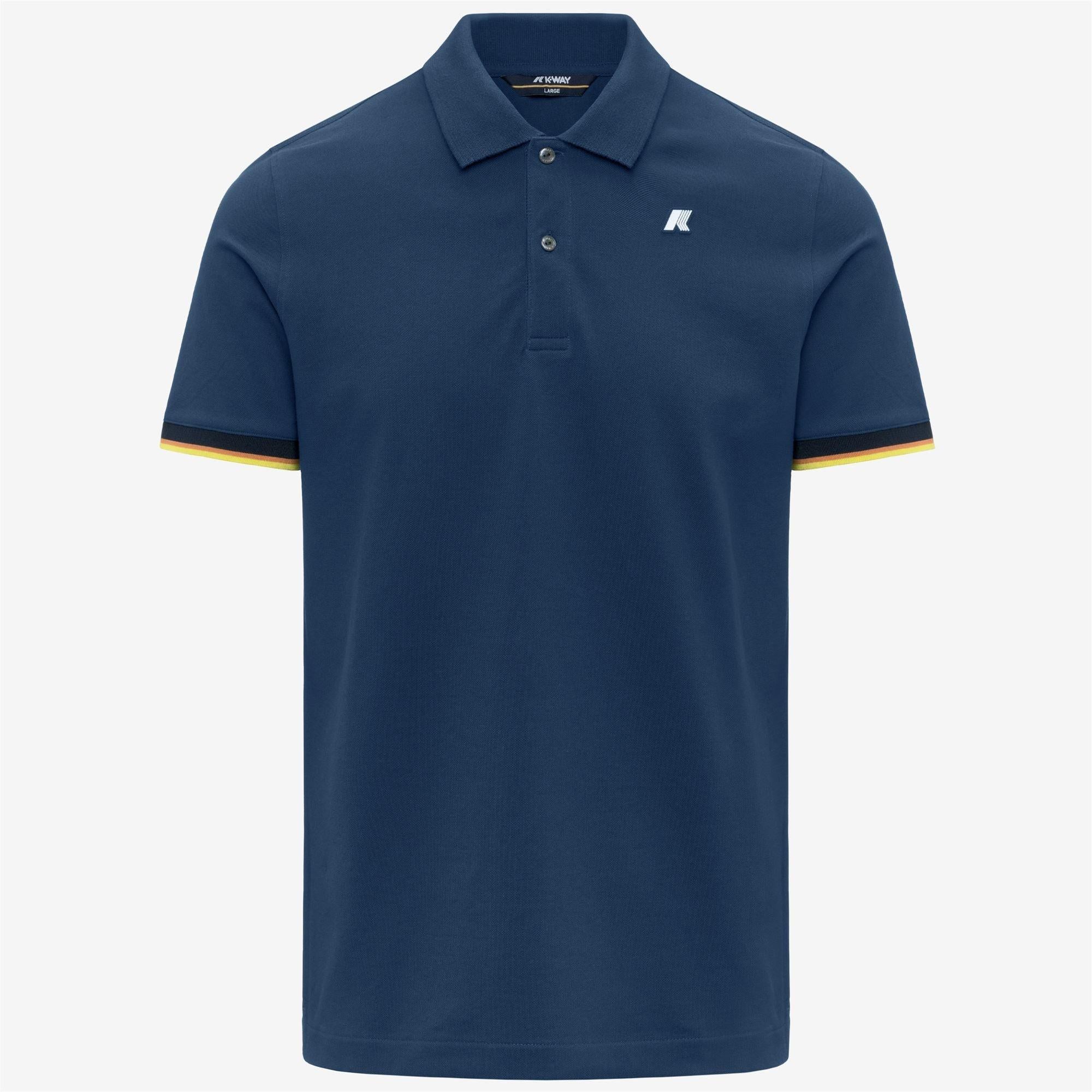 VINCENT PIQUE SLIM<BR/>BLUE INSIGNIA K1125BW B67 K-WAY 