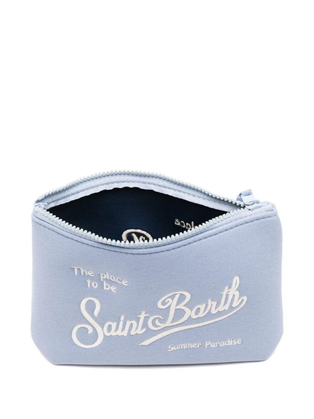 Pochette Mc2 Saint Barth ALI0008 01268L unisex celeste. ALI0008 01268L MC2 SAINT BARTH 