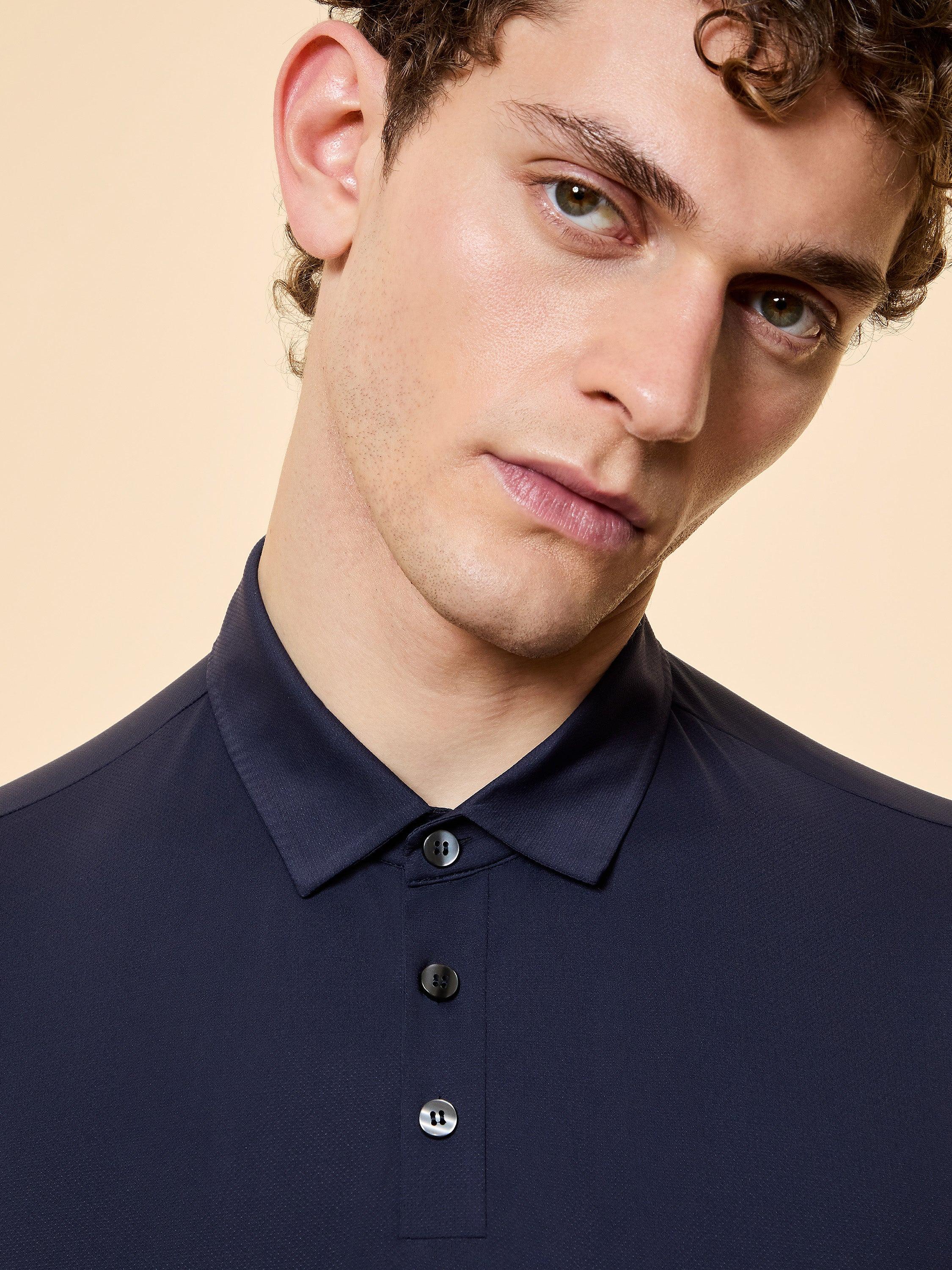 RRD Oxford Logo Polo Blue Black 26217 60 RRD 