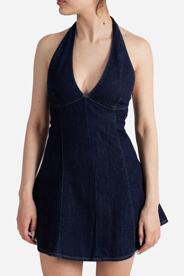 Abito Corto Donna Thalita Denim MC2 SAINT BARTH TLI000108397L TLI0001 08397L MC2 SAINT BARTH 