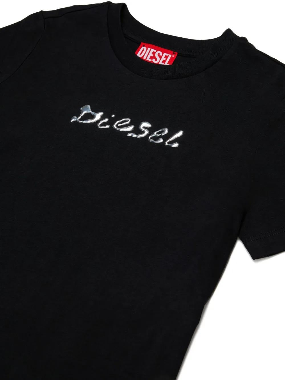 Diesel Kids<BR/>T-shirt Tristana black J02387-0GRAM K900 DIESEL 