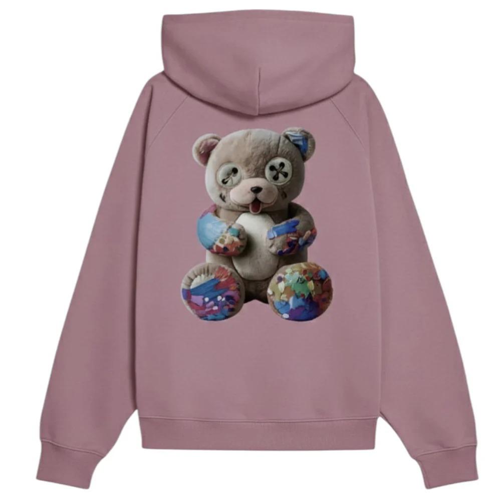 Barrow Felpa Rosa Antico Con Cappuccio E Stampa S6BWUAHS075-963 S6BWUAHS075 963 BARROW 