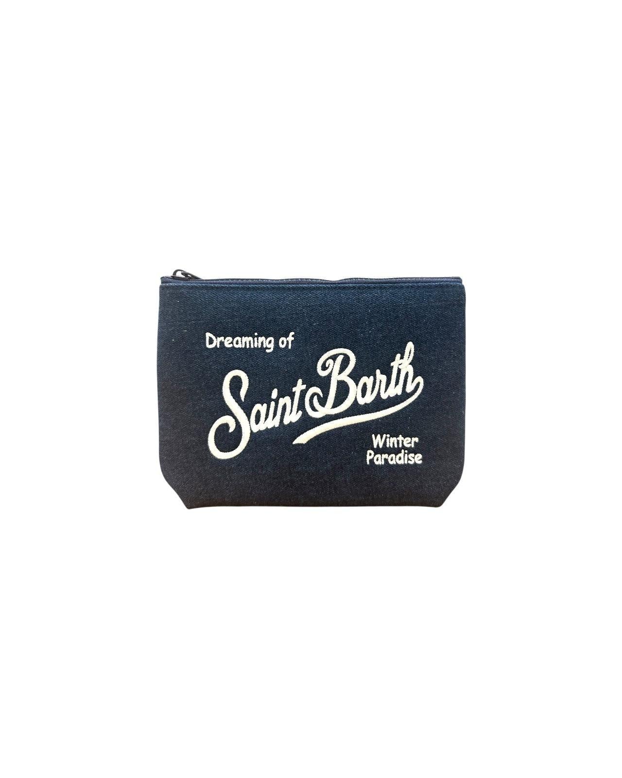 MC2 SAINT BARTH Pochette Aline Denim ALI0031 01350I MC2 SAINT BARTH 