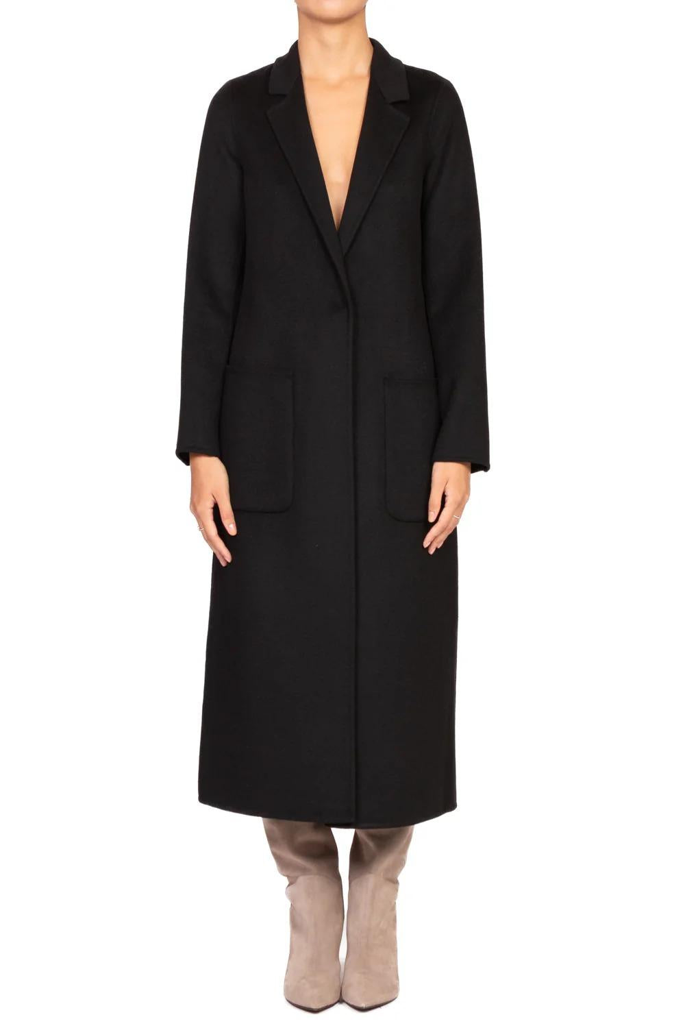 Vicolo - Cappotto hand made lungo Art. TF0002 Nero TF0002 NERO VICOLO 