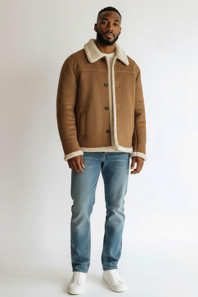 Ecomontone Saint Barth Giacca kells cammello KLS0001 00024I MC2 SAINT BARTH 