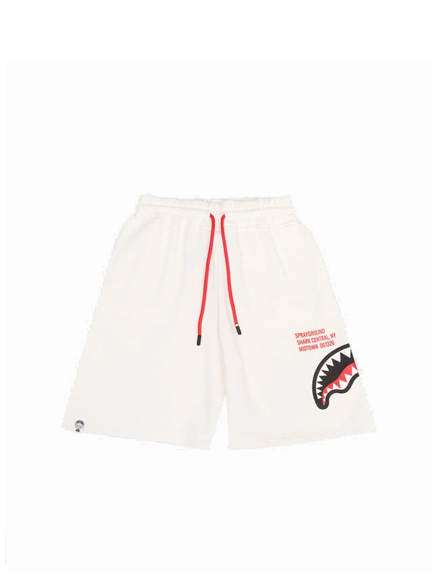 Shark basic shorts SPRAYGROUND SPY1388IVORY SPY1388E IVO SPRAYGROUND 