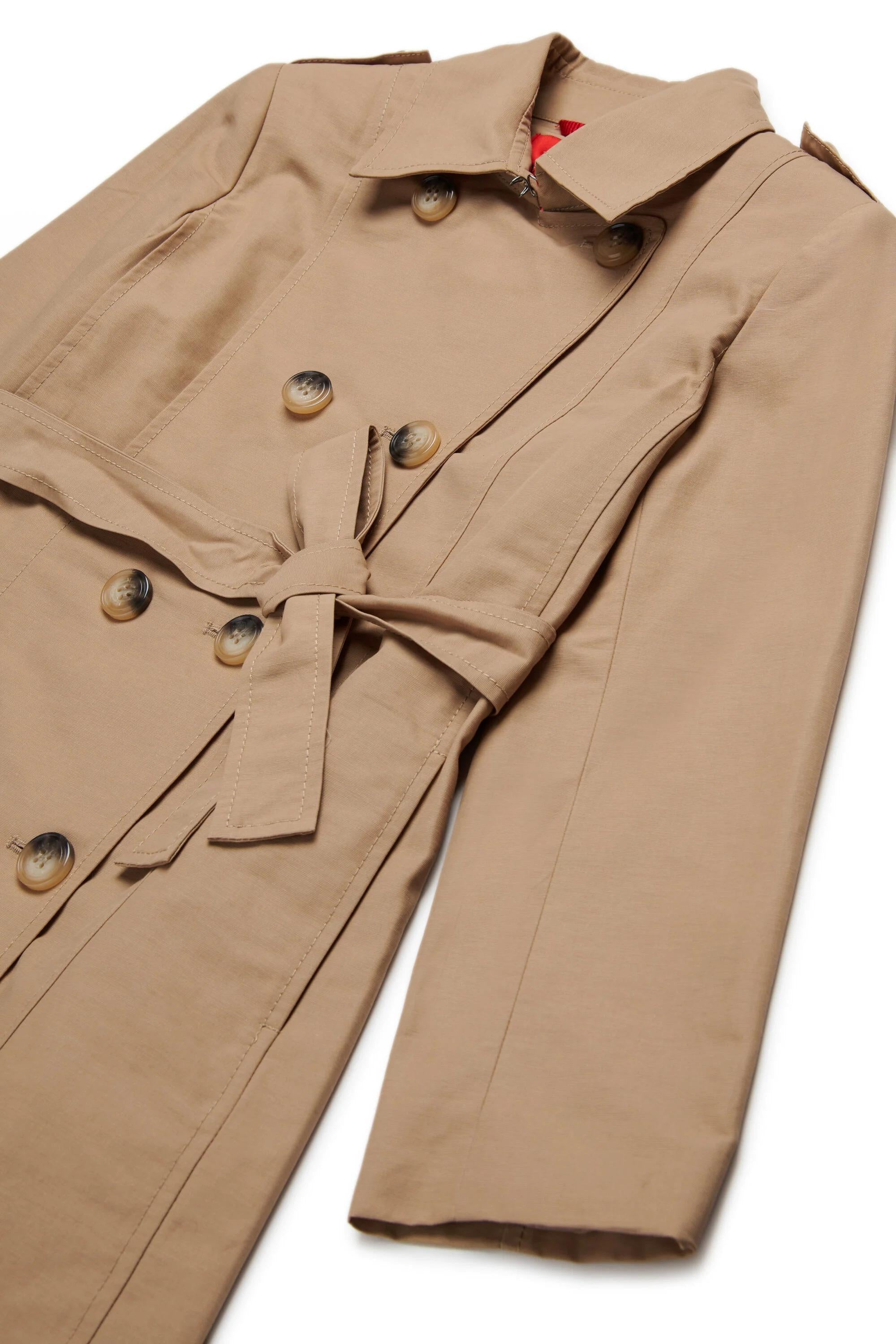 MAX&Co.<BR/>Trench in cotone tecnico beige MX0011-MX003 MX700 MAX&CO KID 