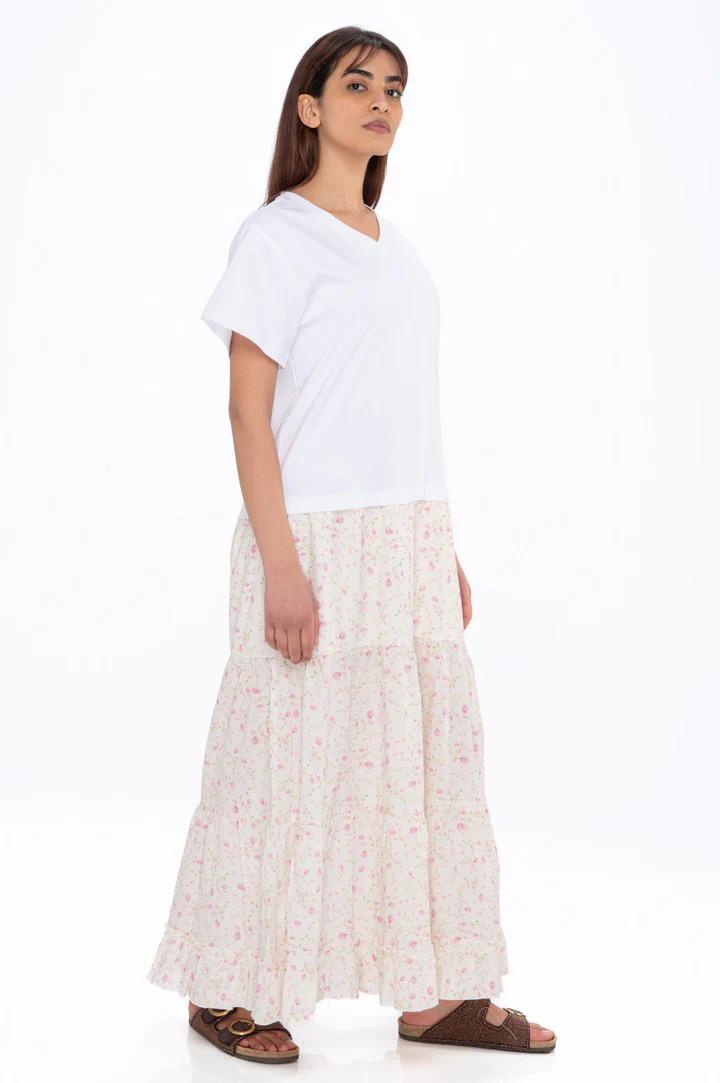 Abito white t-shirt long dress Since're Paris BS3 0024 SINCE'RE PARIS 