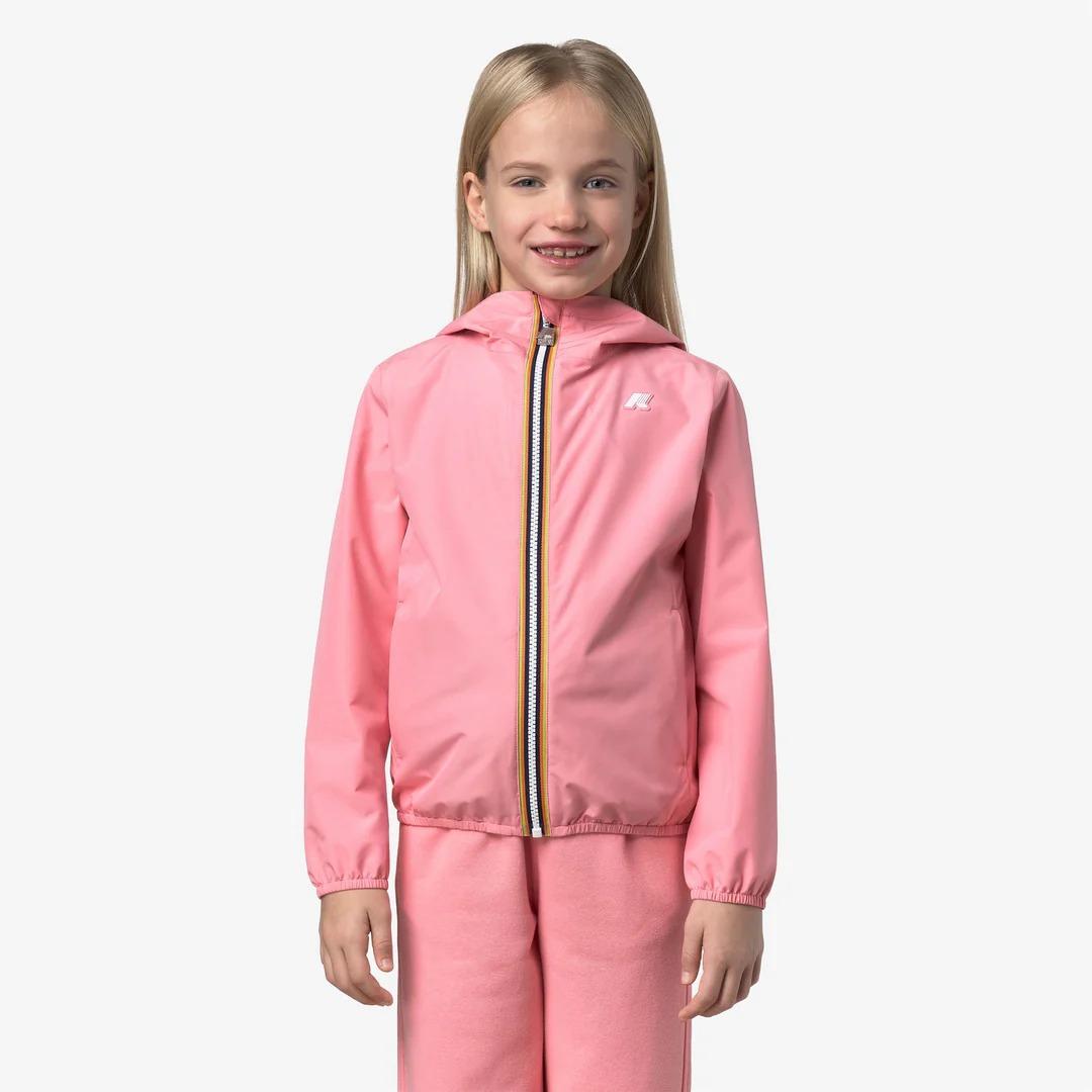 P. LILY STRETCH POLY JERSEY<BR/>PINK GERANIUM K2148NW Q28 K-WAY 
