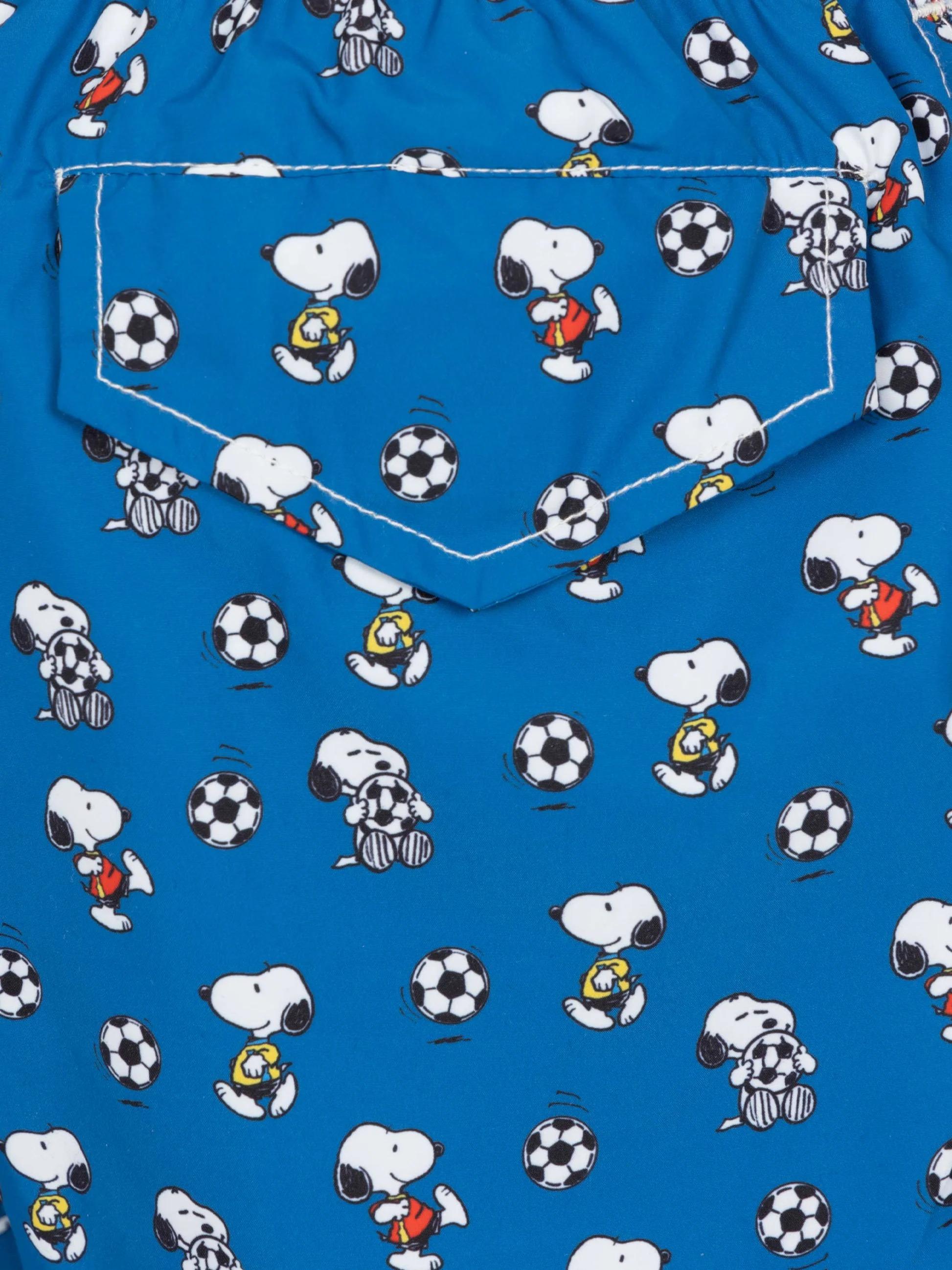 Costume mare Jean Lighting in tessuto leggero con stampa Snoopy | SNOOPY PEANUTS® SPECIAL EDITION JEA0004 02476L MC2 SAINT BARTH 