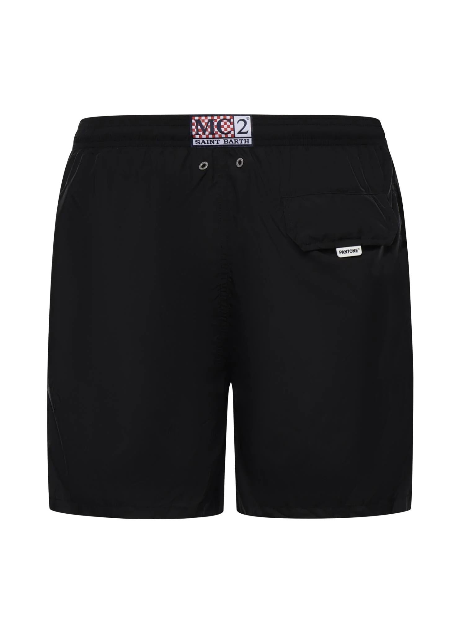 MC2 SAINT BARTH<BR/>Costume da bagno Lighting Pantone nero LIG0004 01653L MC2 SAINT BARTH 