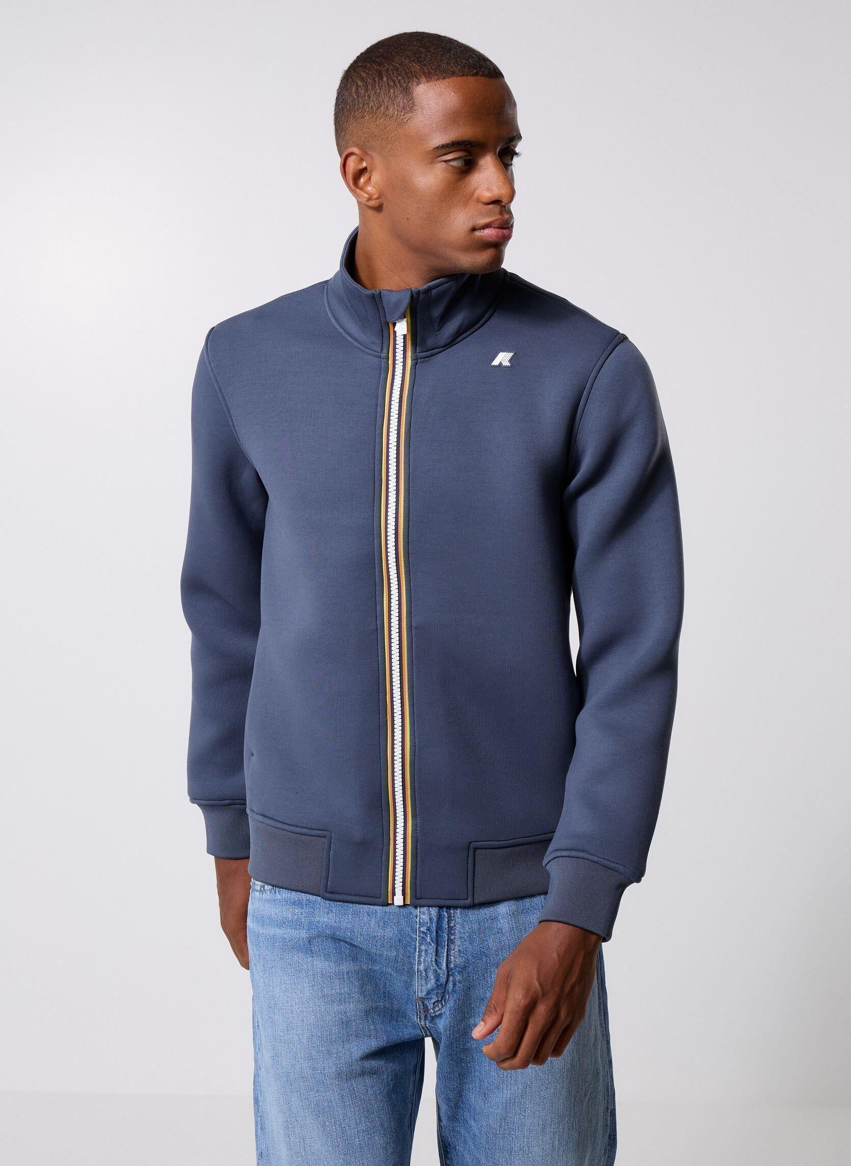 K-WAY<BR/>FELPA FINN SPACER BLUE AIRFORCE K2125LW 550 K-WAY 