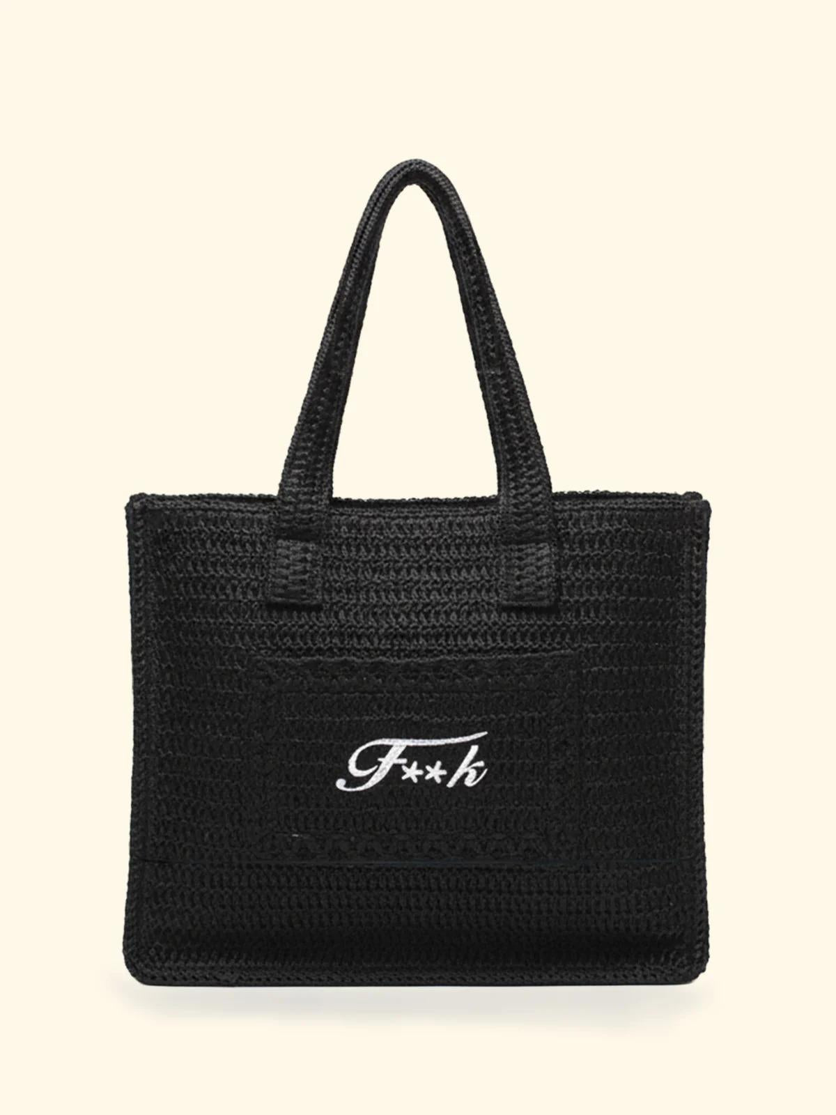 Tote Bag Donna F**K Nera SW0001-BK FA26-SW0001 BK F**K 