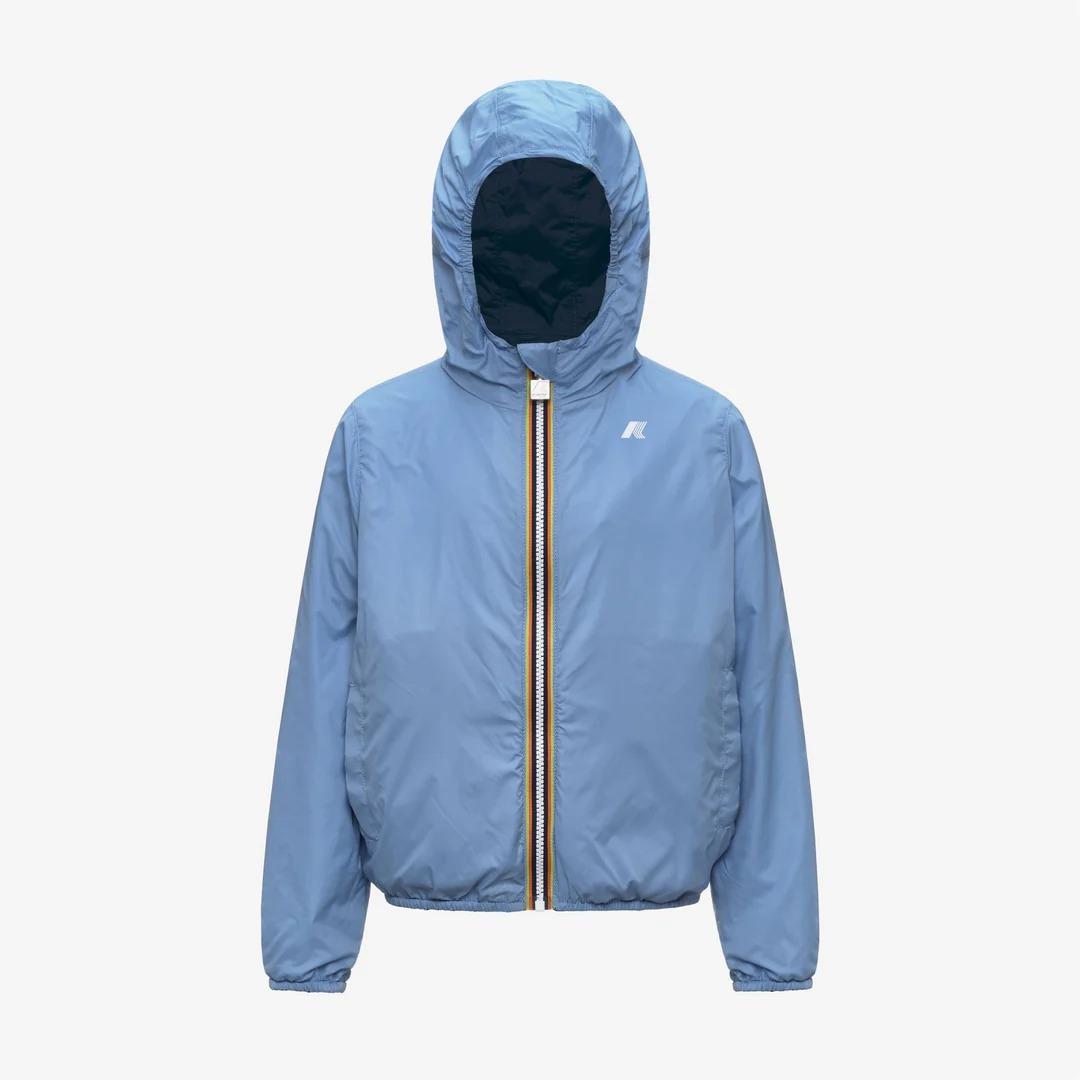 P. JAKE PLUS.2 REVERSIBLE<BR/>BLUE INSIGNIA-BLUE CIELO K61314W C52 K-WAY 