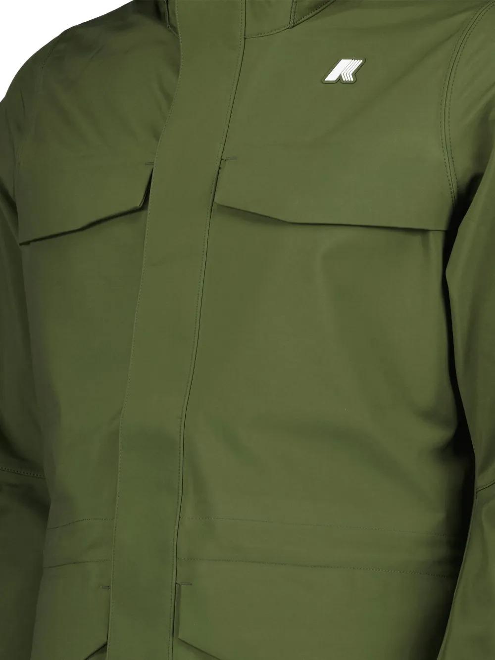 MANPHY BONDED<BR/>GREEN BLACKISH-BLUE DEPHT K7126VW AF0 K-WAY 