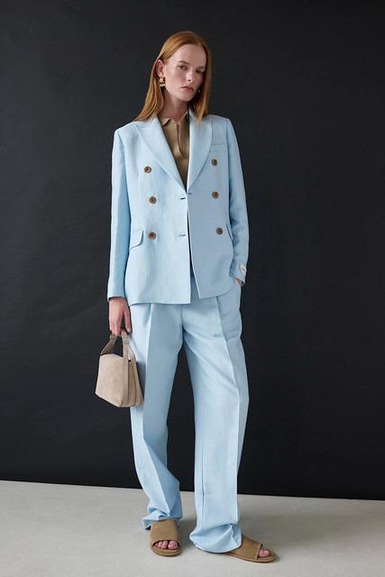 Pantalone Irma Skills Milano Azzurro Chiaro W311IRMA179W751 720 SKILLS MILANO 