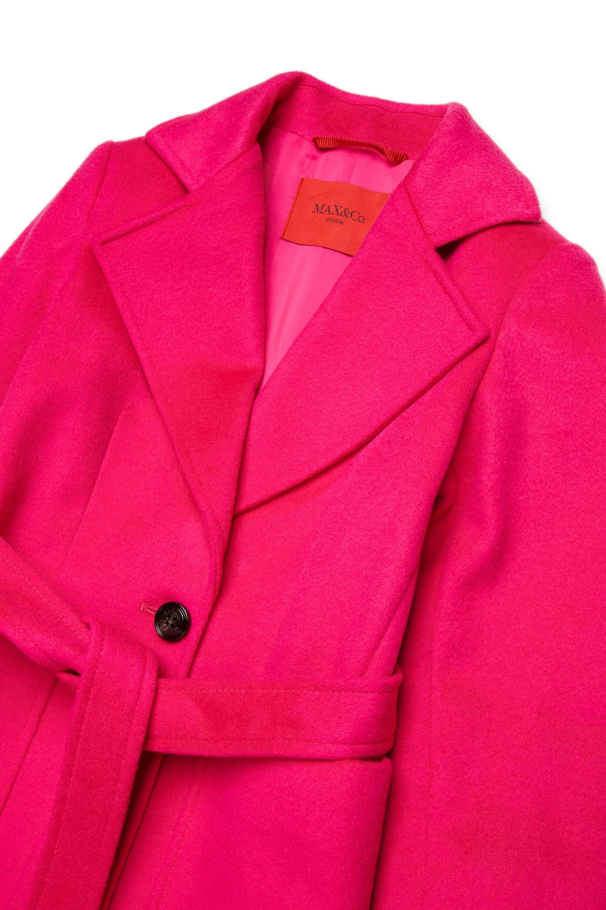 MAX&Co.<BR/>Cappotto di lana Runaway Pink MX0001-MX052 MX309 MAX&CO KID 