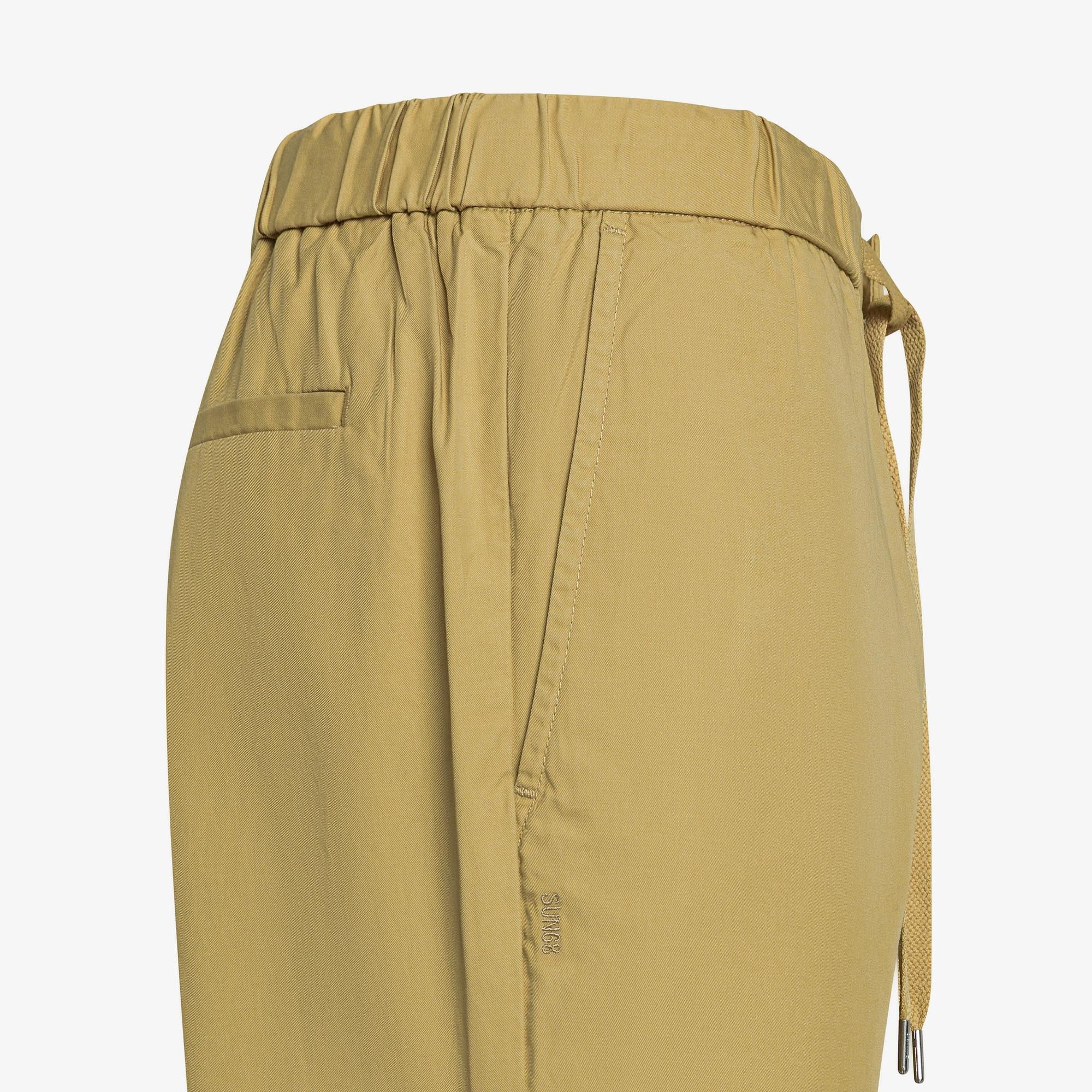 Pantaloni sun68  in cotone beige P35104 16 SUN 68 