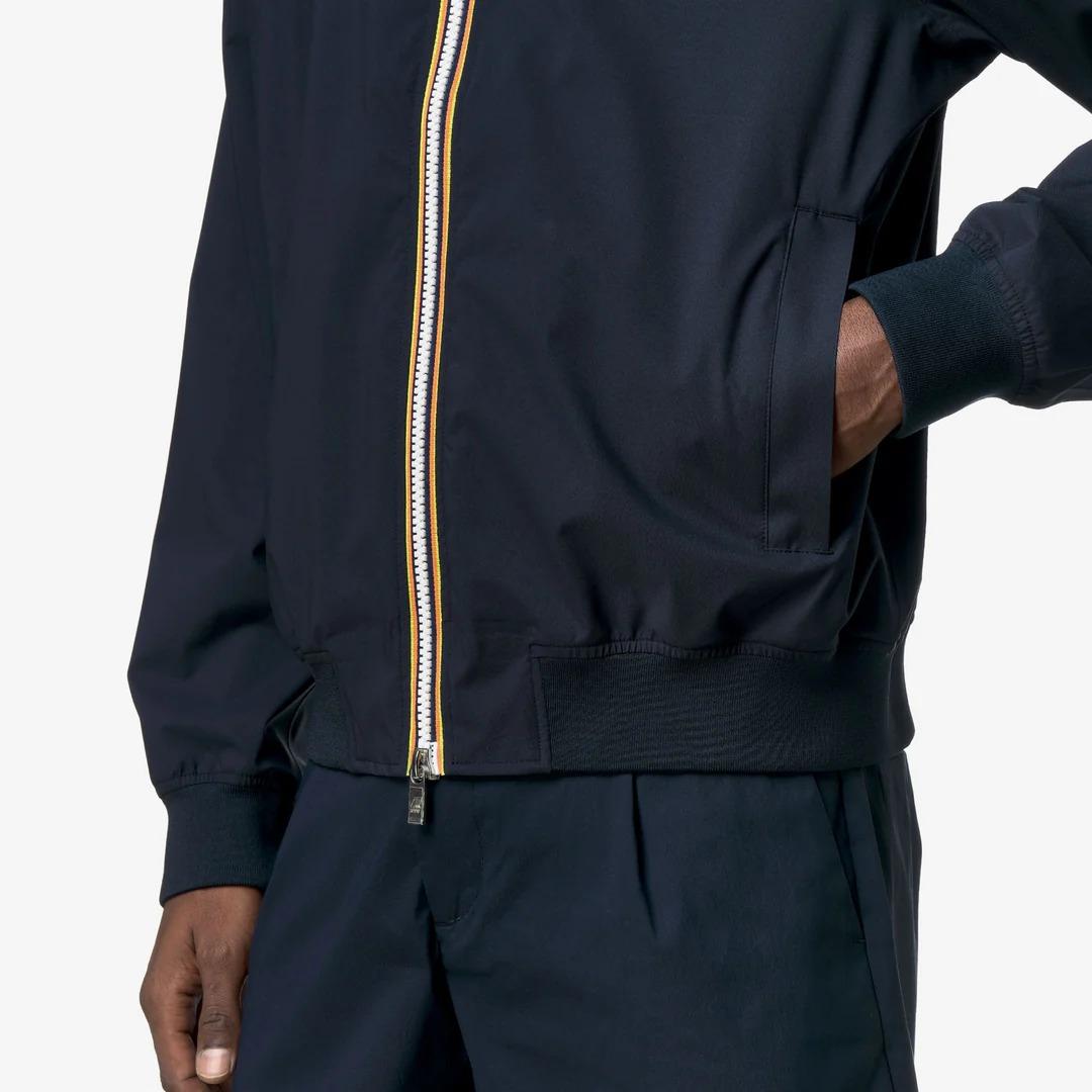 ARSENE STRETCH DOT<BR/>BLUE DEPTH K3157BW K89 K-WAY 