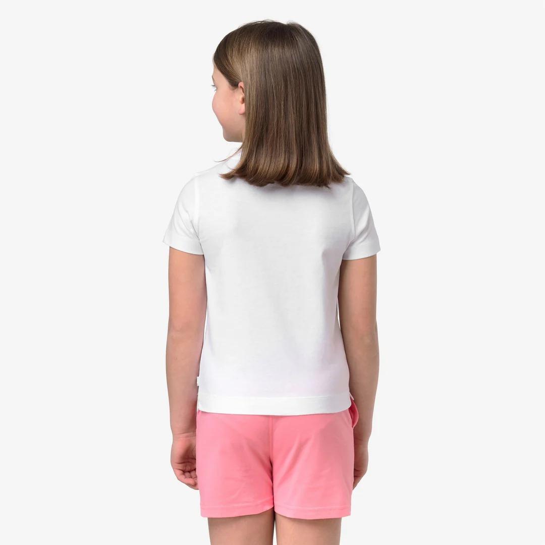 P. MELIS CORAIL JERSEY<BR/>WHITE K2151NW 001 K-WAY 