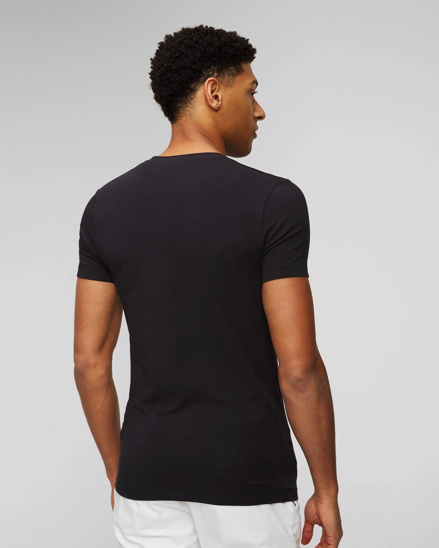 T-shirt bianca da uomo Dondup Blu US221-JS0125U-ZL4 890 DONDUP 