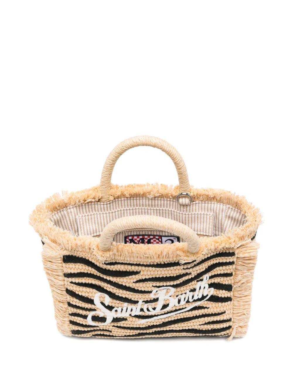 VANITY MINI STRAW ZEBRA 1100 MC2 SAINT BARTH VAMI009 02765L VAMI009L 02765L MC2 SAINT BARTH 