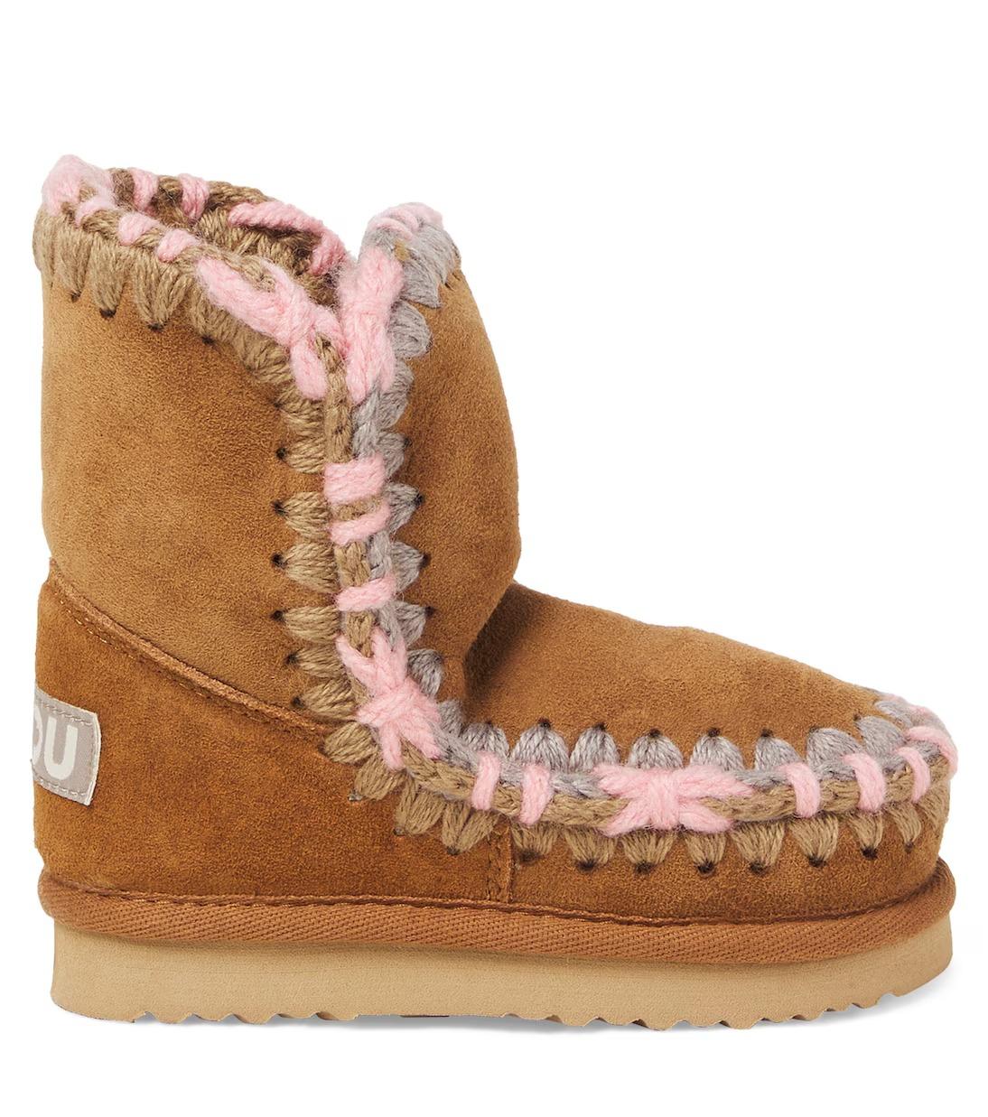 Mou eskimo overstitching kid cognac F25-MU.FK101036A COG MOu 