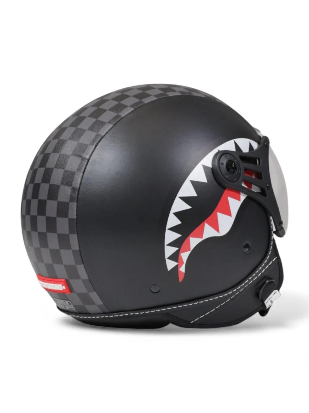 Casco Sprayground x Acerbis grigio open face OP01 GREY SPRAYGROUND 