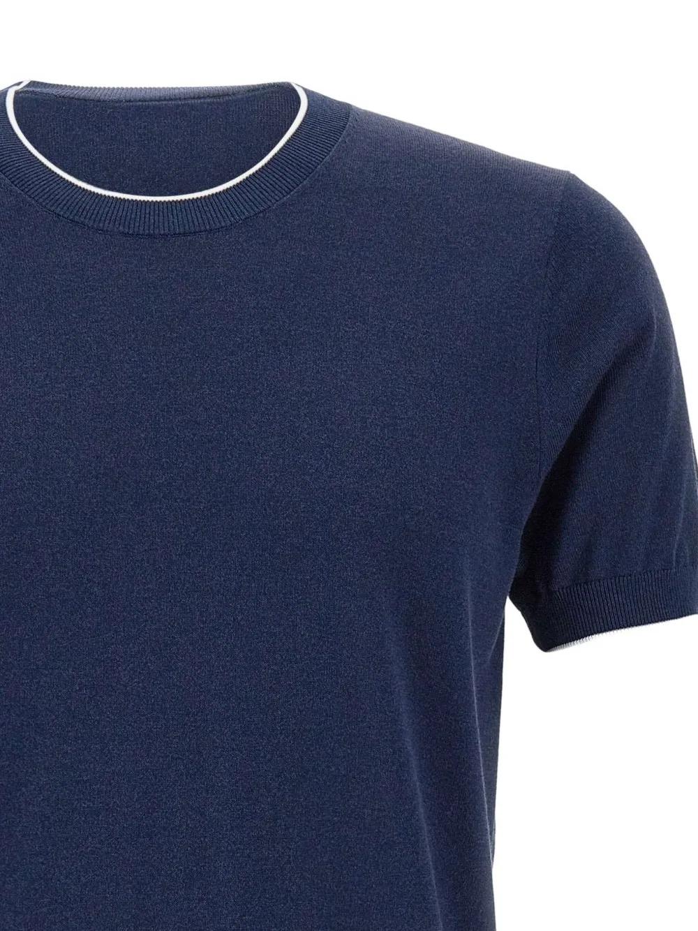 Kangra<BR/>T-shirt in maglia BLU 3014/21 38 KANGRA 