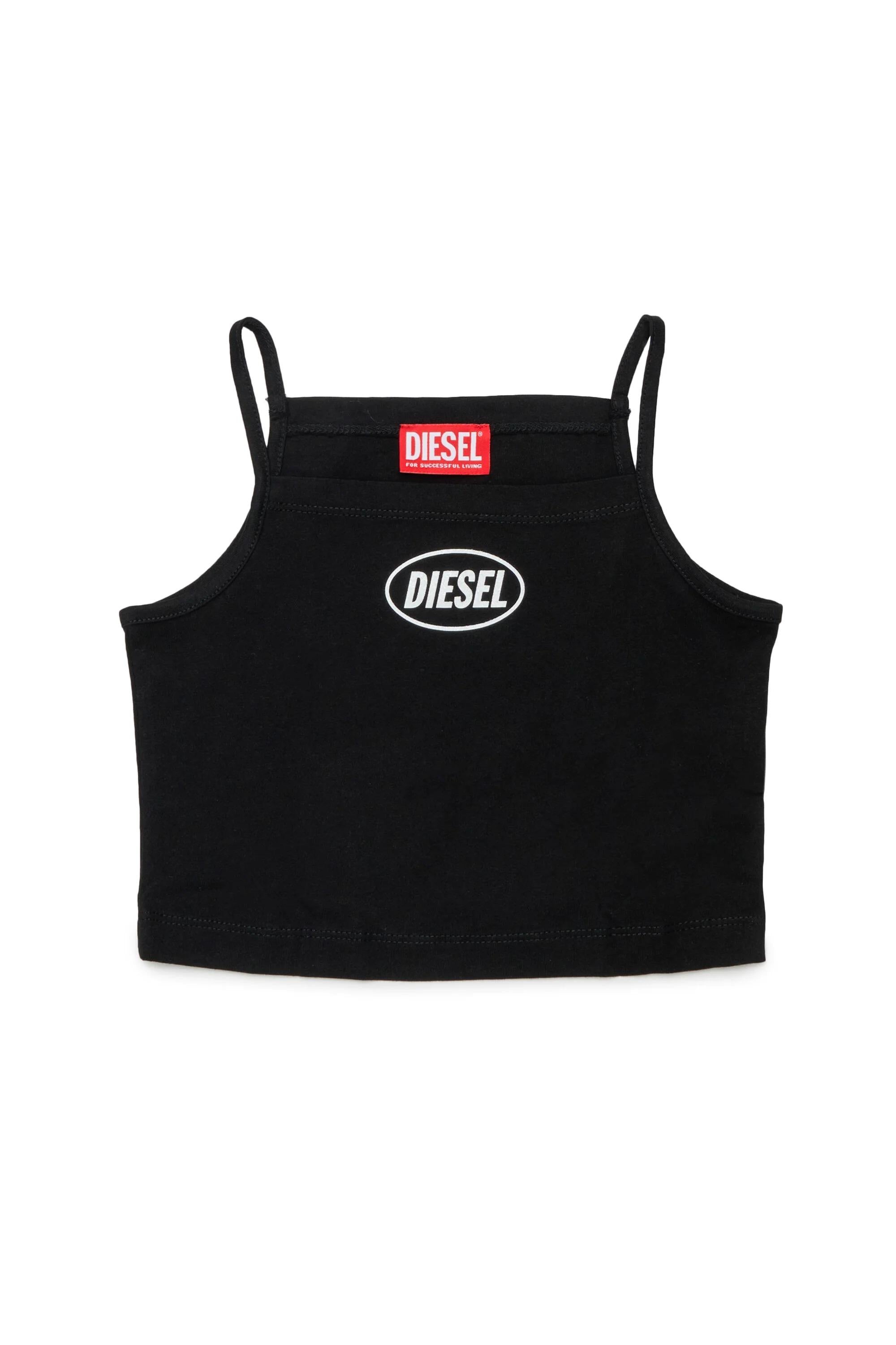 Diesel Canotta tedim nera J02584-0GRAI K900 DIESEL 