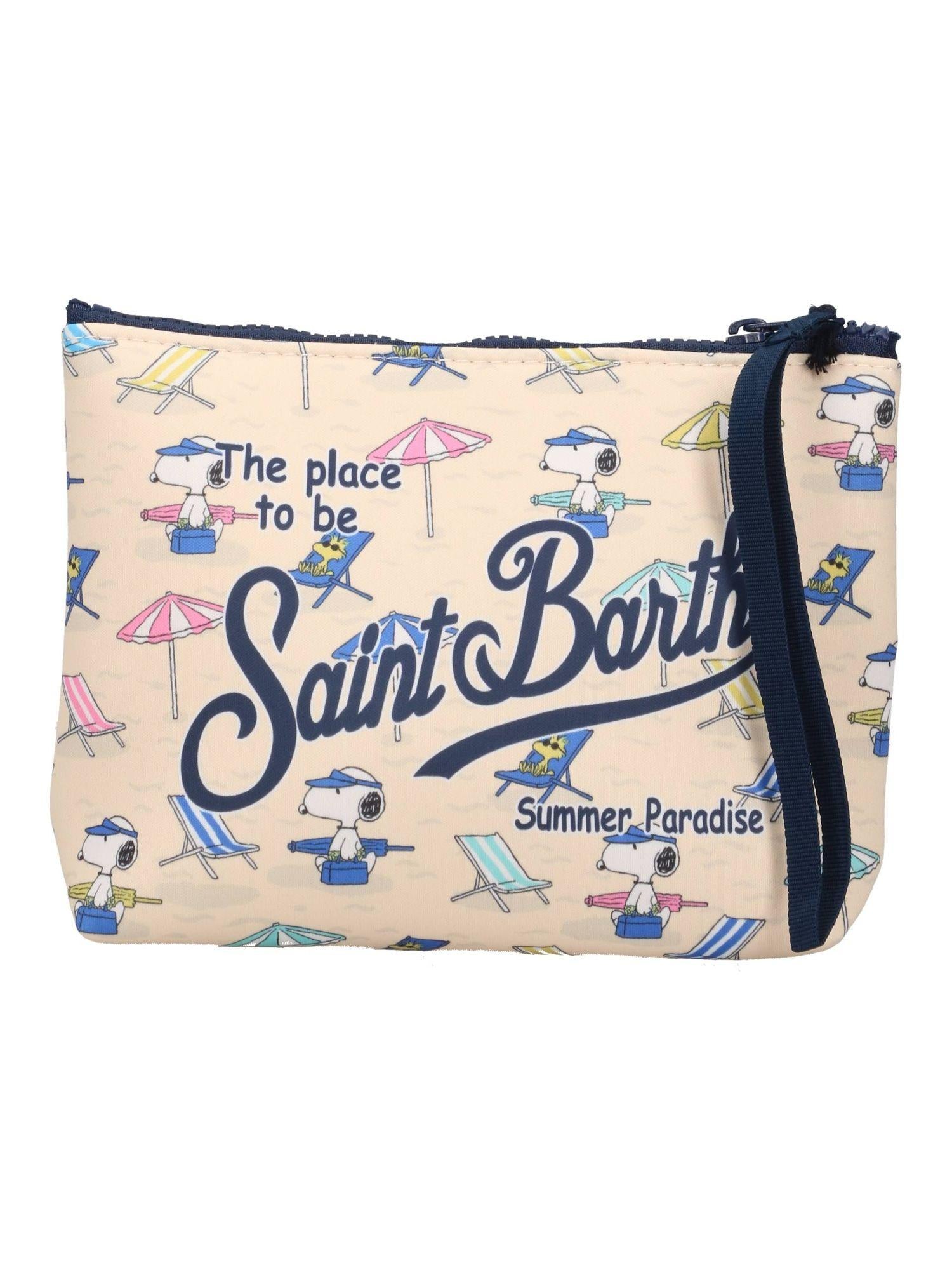 Pochette MC2 Saint Barth Aline Beige Snoopy Relax ALIN001 00592L MC2 SAINT BARTH 