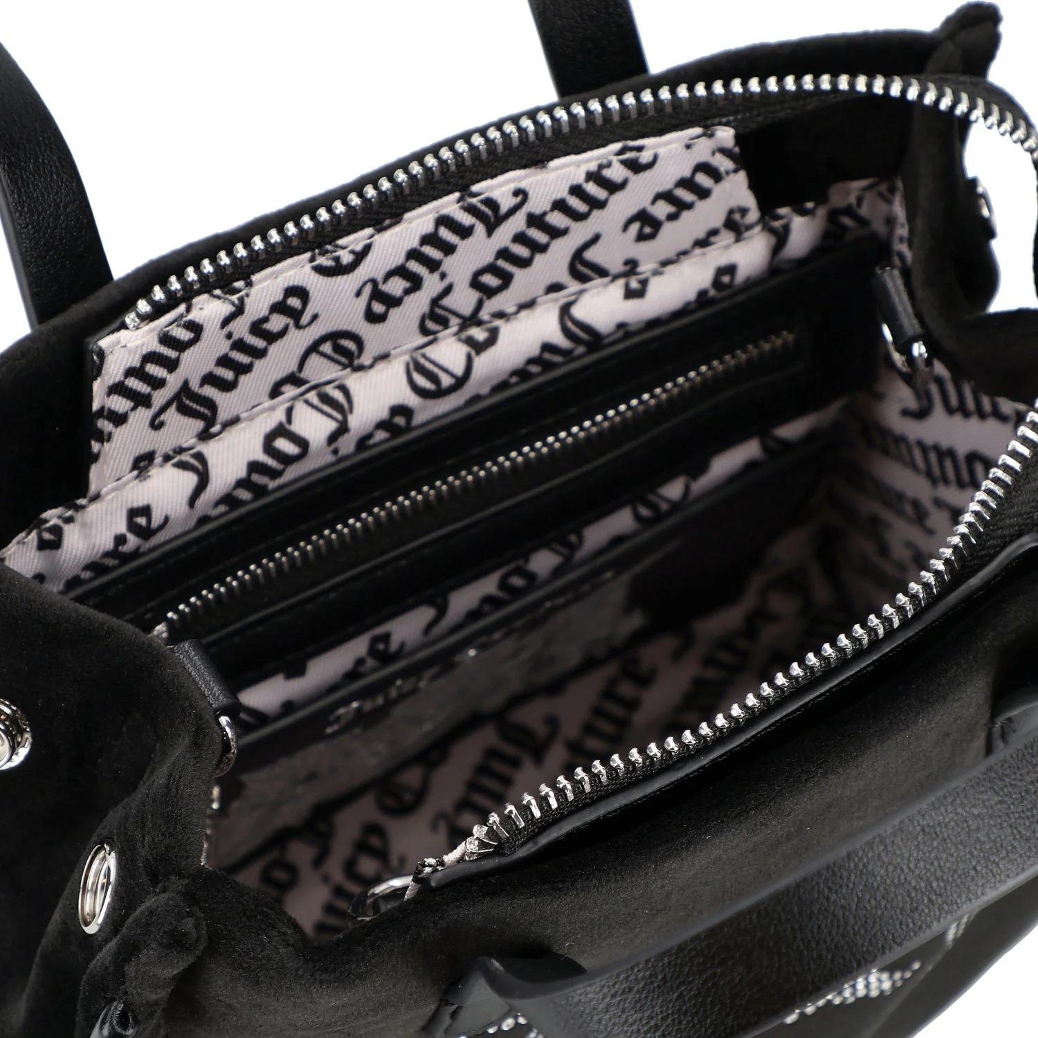 Juicy Couture borsetta Iris Velvet nera BIJIR8945WZ C000 JUICY COUTURE 