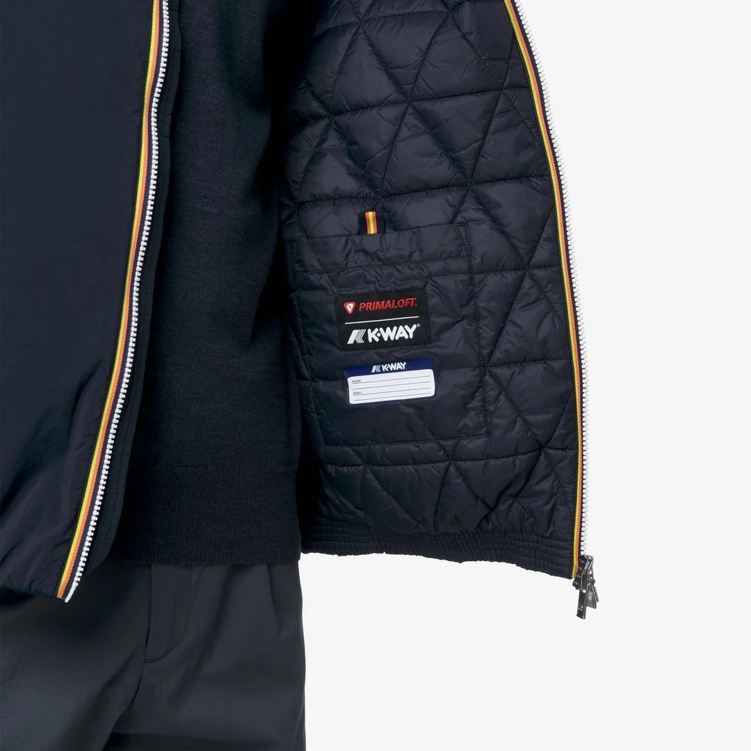 VALENTINE PLAIN WARM<BR/>BLUE DEPTH K2136CW K89 K-WAY 