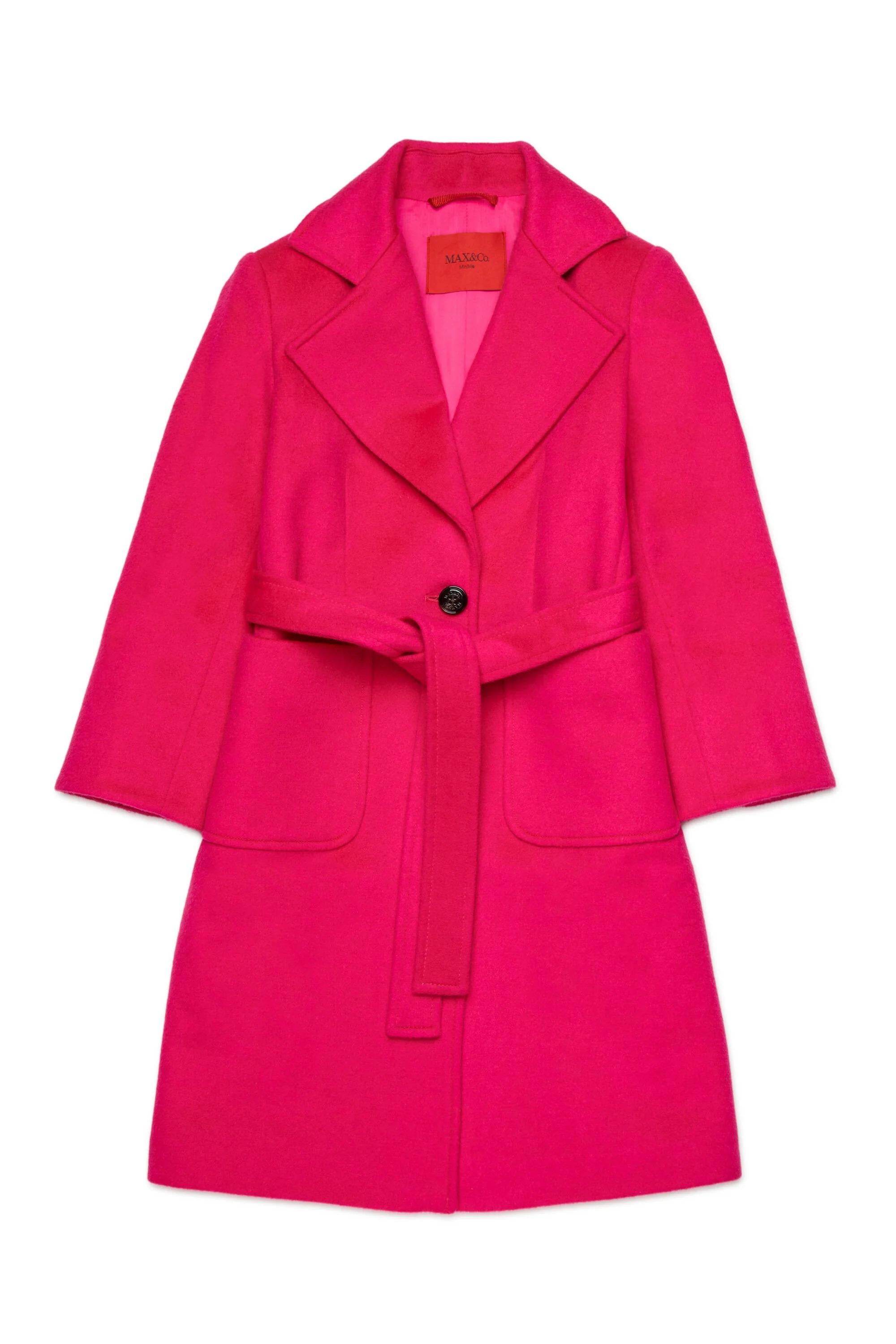 MAX&Co.<BR/>Cappotto di lana Runaway Pink MX0001-MX052 MX309 MAX&CO KID 
