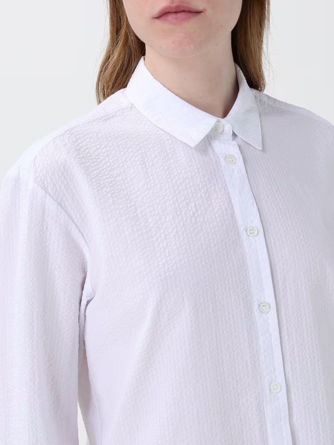 Camicia Mc2 Saint Barth BRIG001 00799L da donna bianca. BRIG001 00799L MC2 SAINT BARTH 
