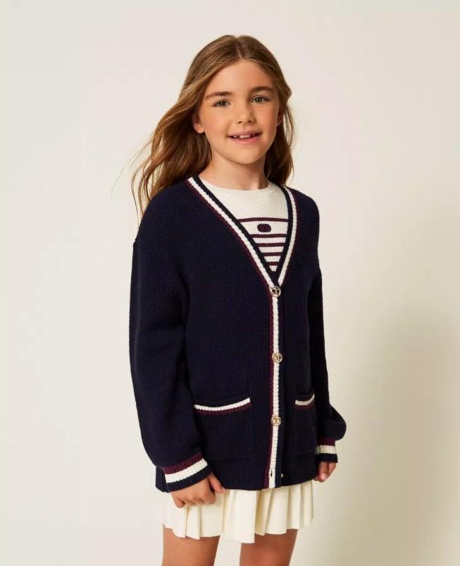 TWINSET CARDIGAN CLASSIC BLUE 252GB3060 11956 TWINSET 