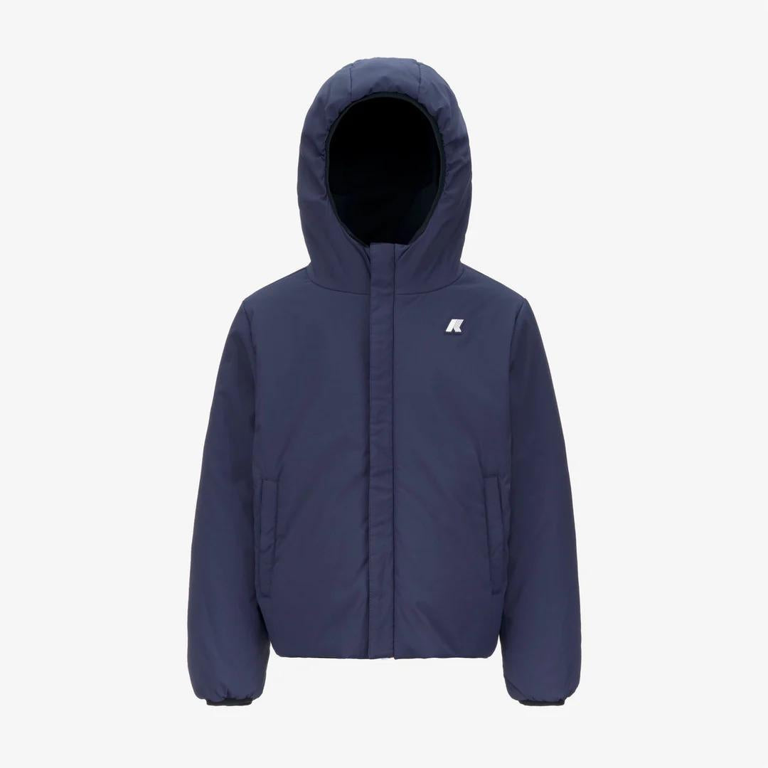 P. JACK ST WARM REVERSIBLE<BR/>BLUE DEPTH-BLUE DEEP COBALT K71337W* B0S K-WAY 