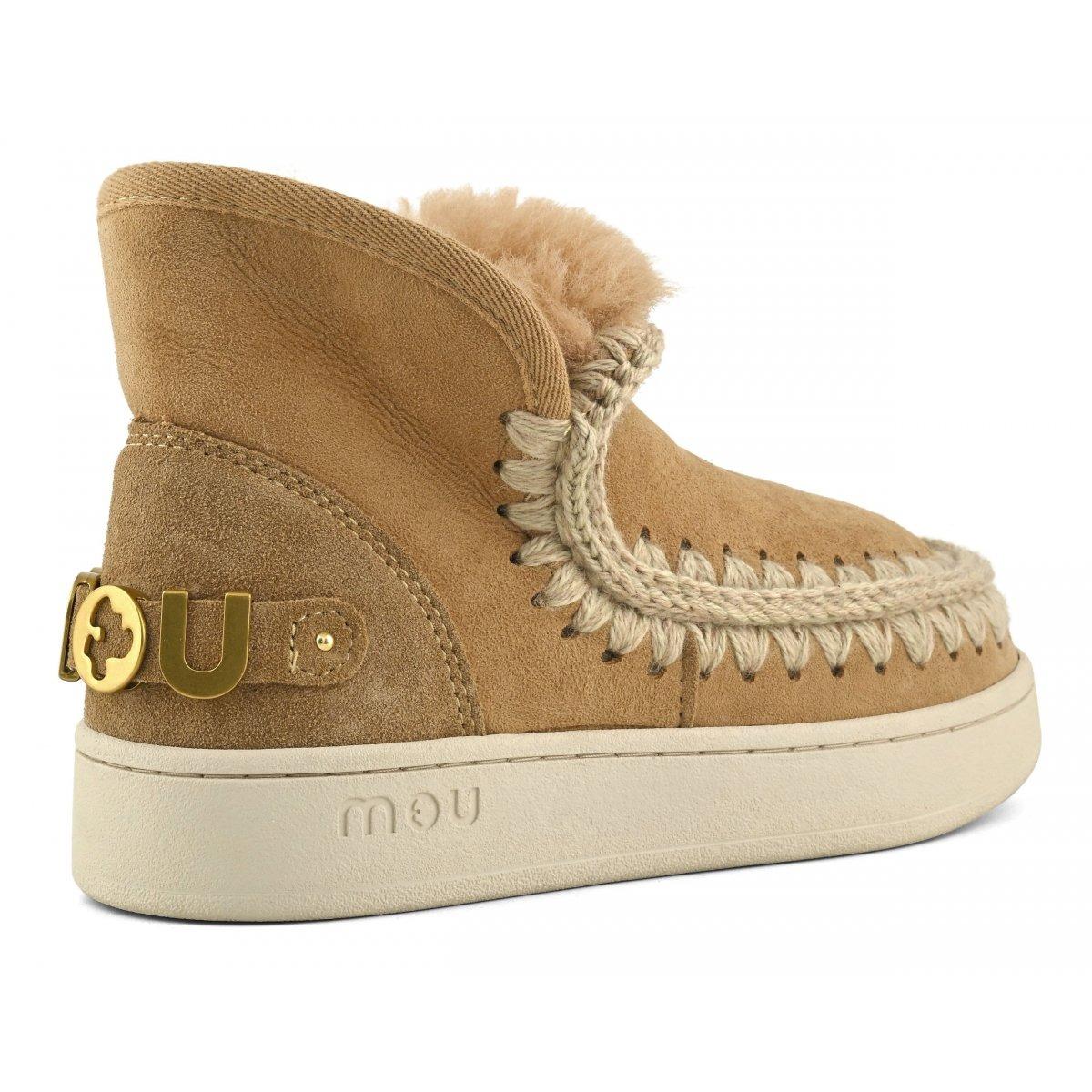 Mou new eskimo sneaker suede savana F25-MUFW741001A SAV MOu 