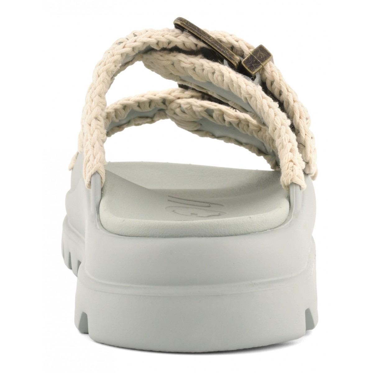 MOU Eva one-piece slide two buckles White MU.SW661001N WHI MOu 