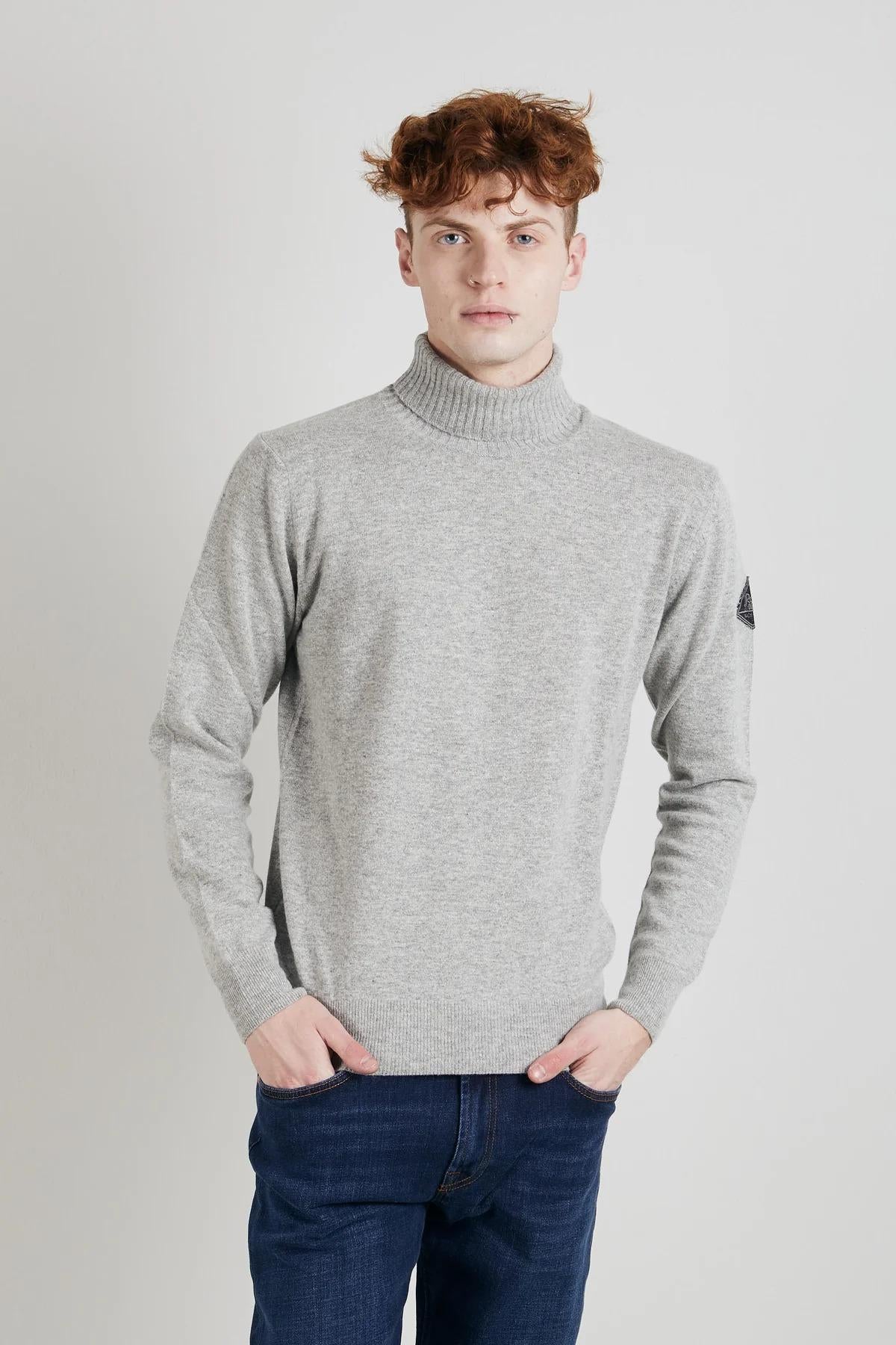 DOLCEVITA IN LANA E CASHMERE FINEZZA 12 LIGHT GRAY RRU505CC53XXXX C0498 ROY ROGER'S 