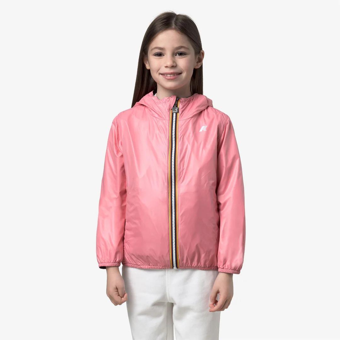 P. LILY PLUS.2 REVERSIBLE<BR/>BLACK PURE-PINK GERANIUM K61313W C62 K-WAY 